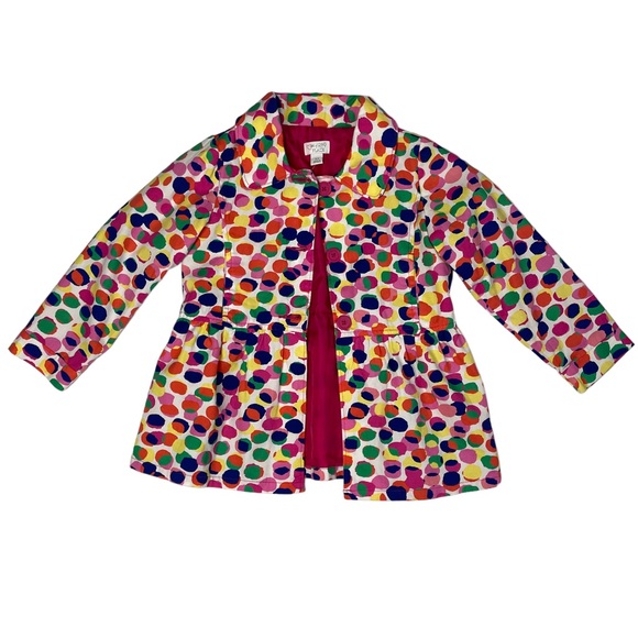 12-18M 1989 Place Multi-Colored Polka Dot Jacket Jacket - Picture 2 of 4